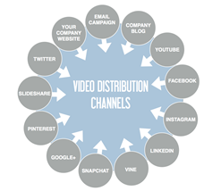 Video distribution channel diagram